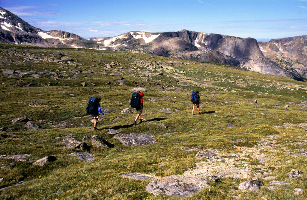 Hikers on the Trail